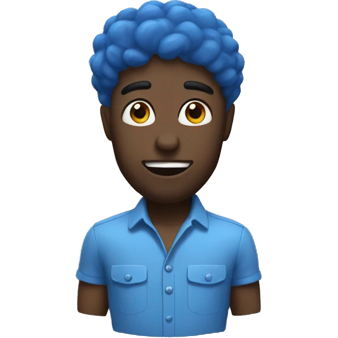 Blue Nuts emoji