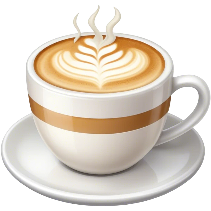 Café latte emoji