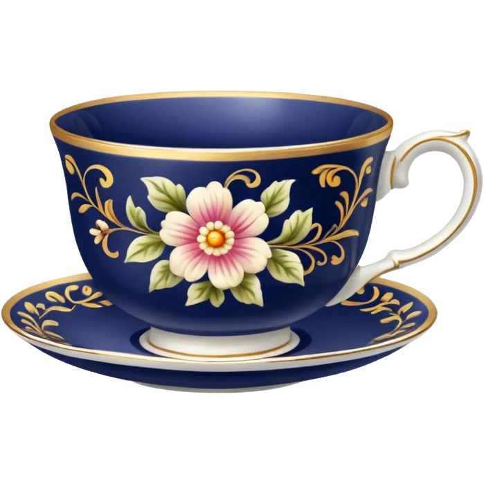 antique floral teacup emoji