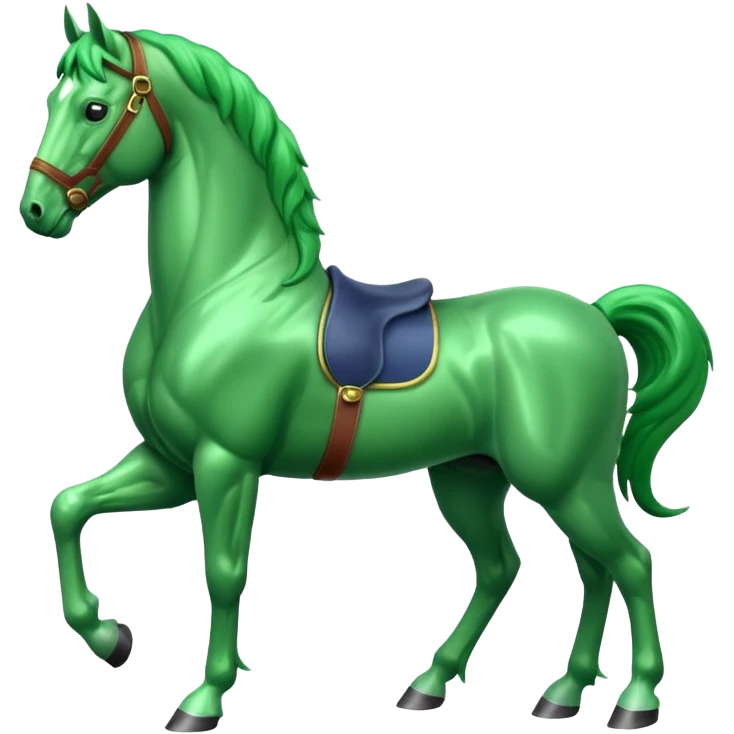 Green horse emoji