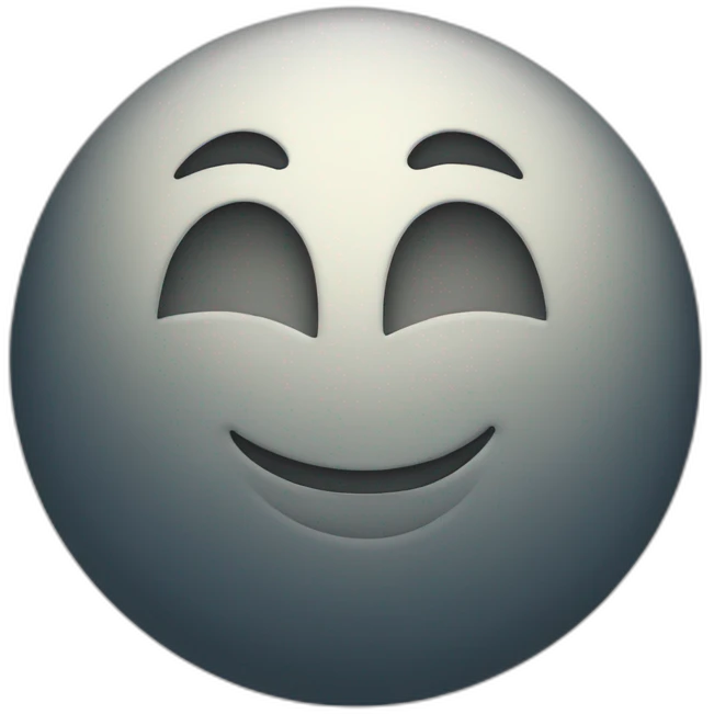 Un quart de lune emoji