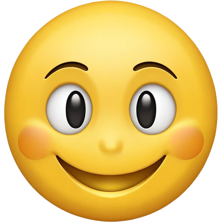 Smiley face opened eyes  emoji