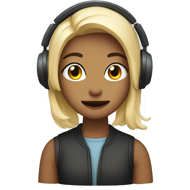 Listen to lili, words modern design emoji