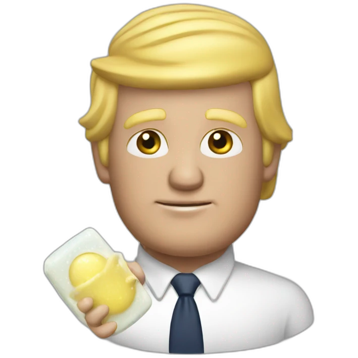 trump-holding-soap emoji