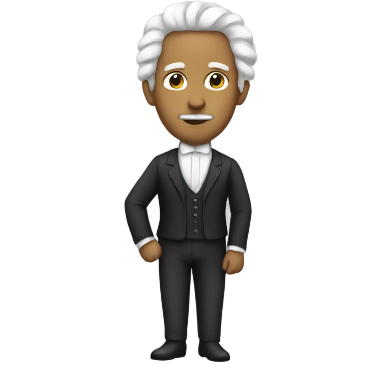 Classical composer body emoji