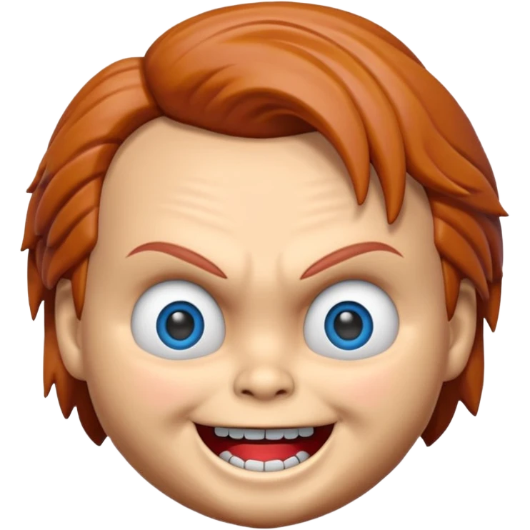 Un emojin de chuky emoji