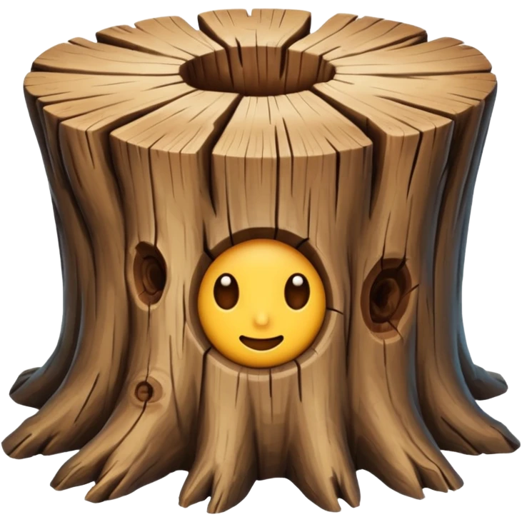 tree stump emoji