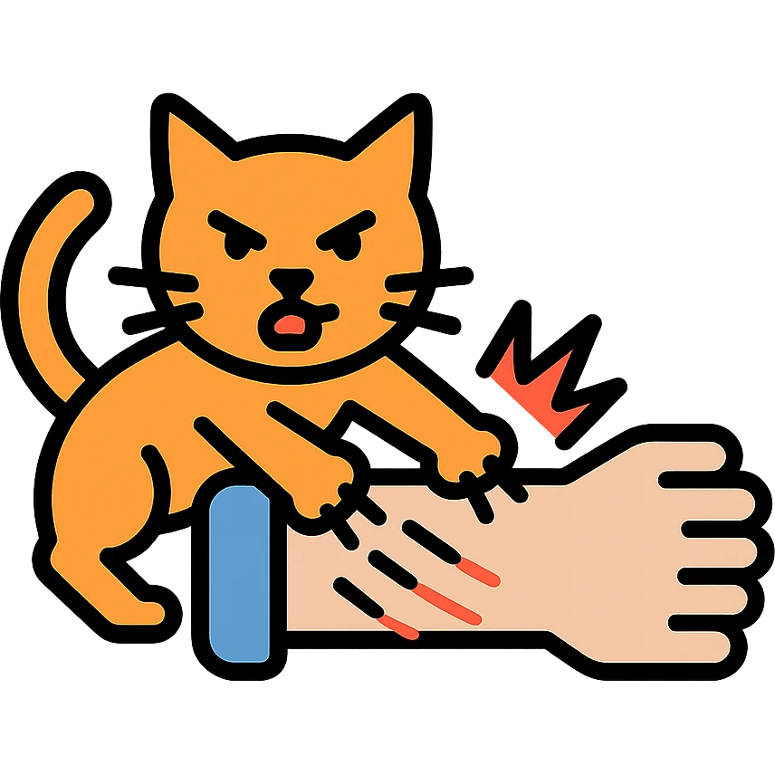 cat attack emoji