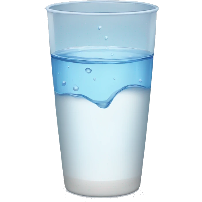 Cup of water emoji