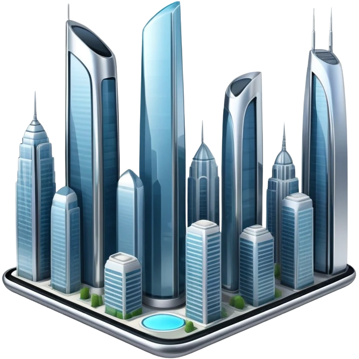 futuristic city emoji