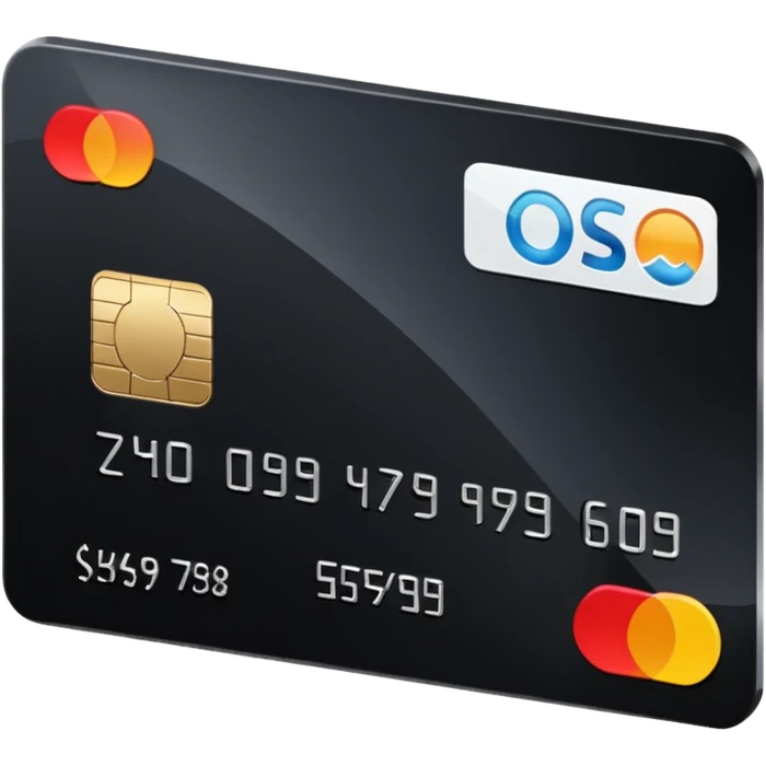 black credit card, no text emoji