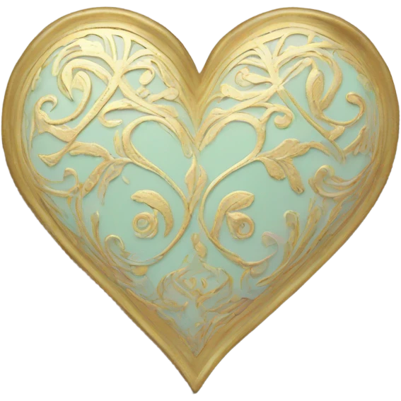 Aesthetic heart emoji