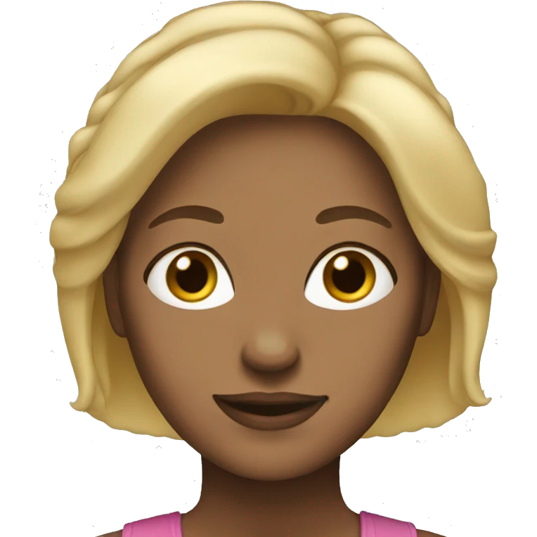 Woman blond hair  emoji