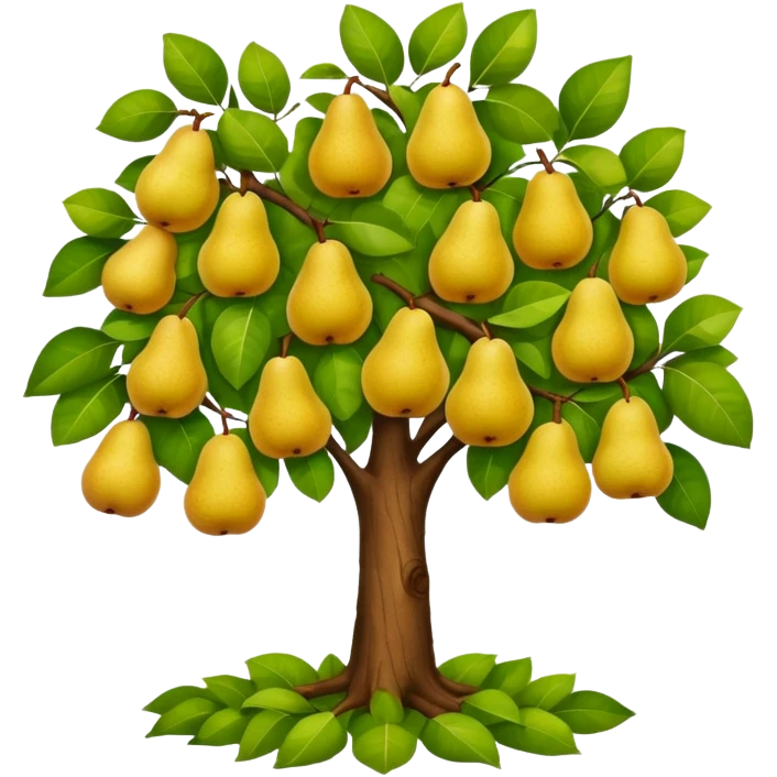 Pear Tree emoji