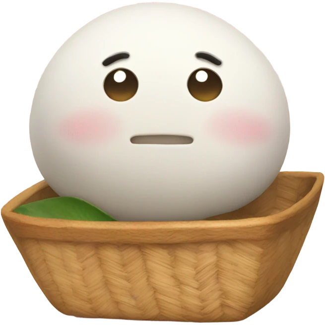 Happy new year Mochi emoji