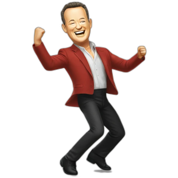 Tom hanks dancing dancing gangnam style emoji