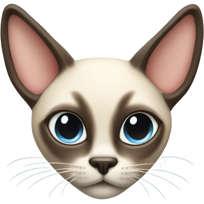 Siamese cat with antlers emoji