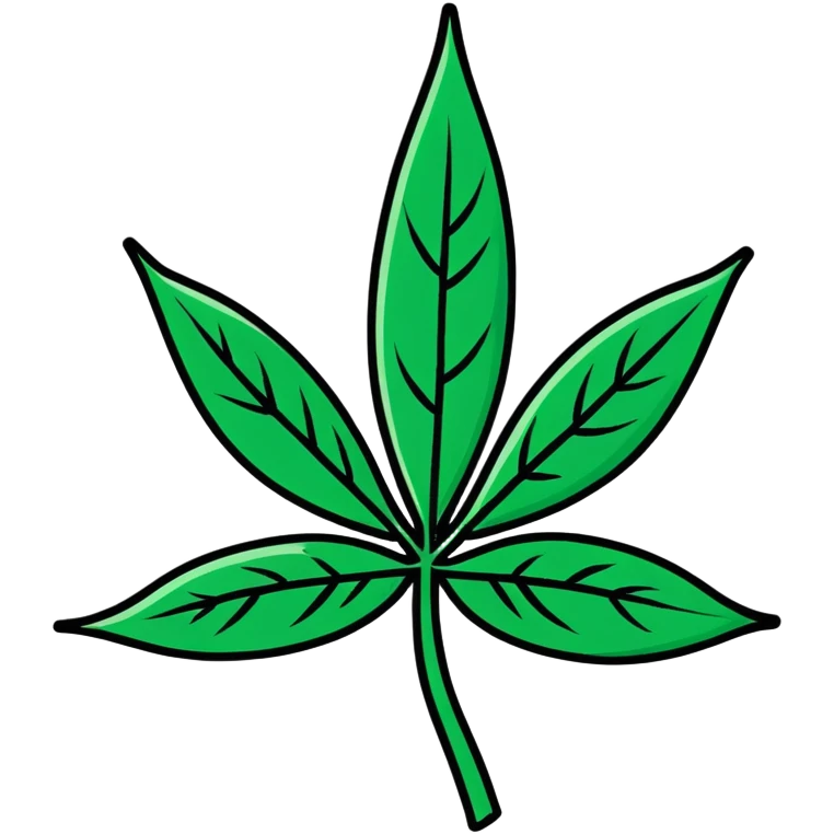 Marihuanna made from Amerika emoji