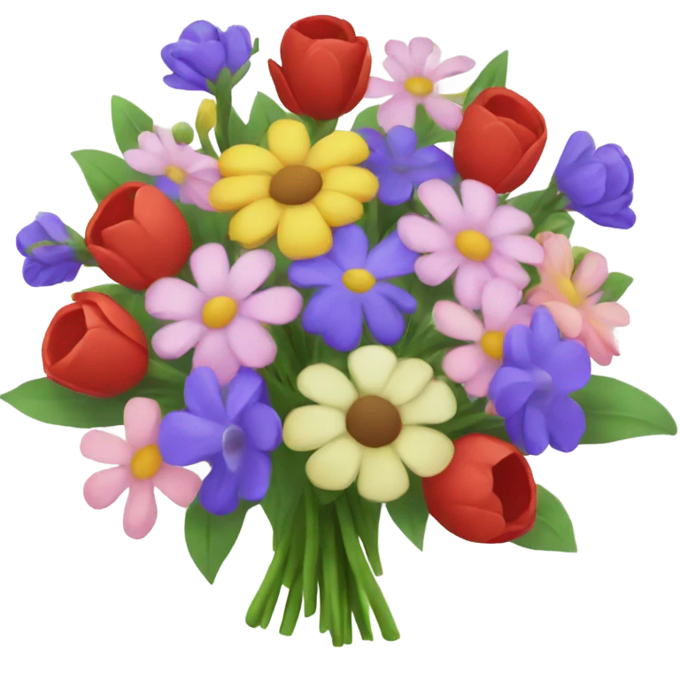 bouquet of flowers emoji