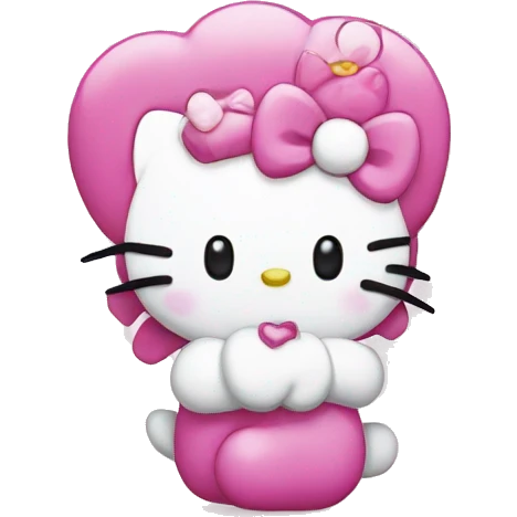 Hello kitty emoji