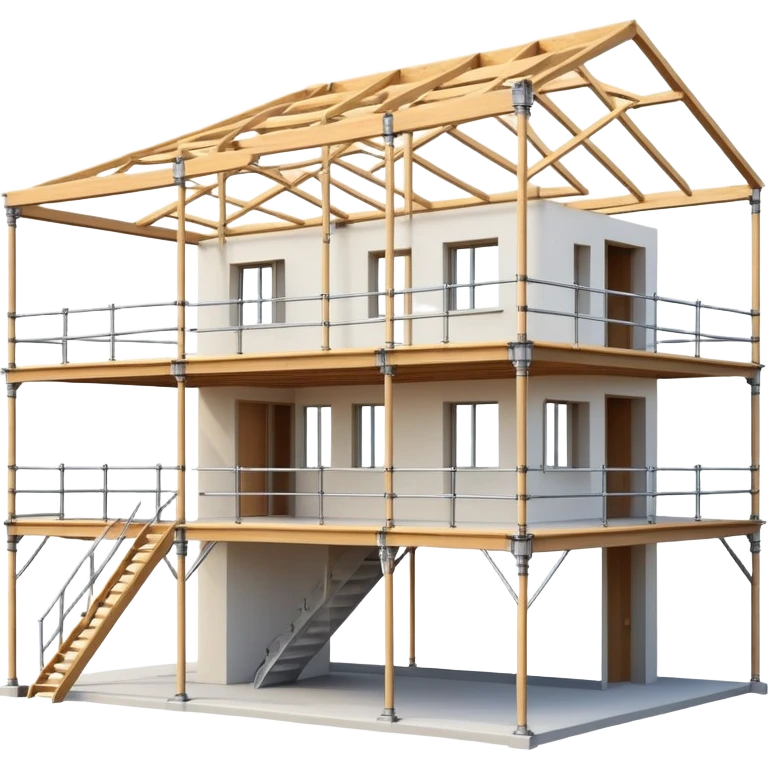 modern house under construction emoji