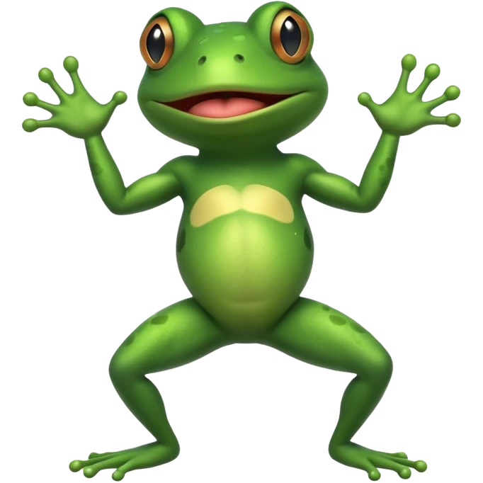Twerking frog  emoji