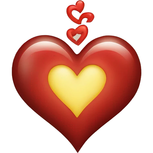 heart with blessing emoji