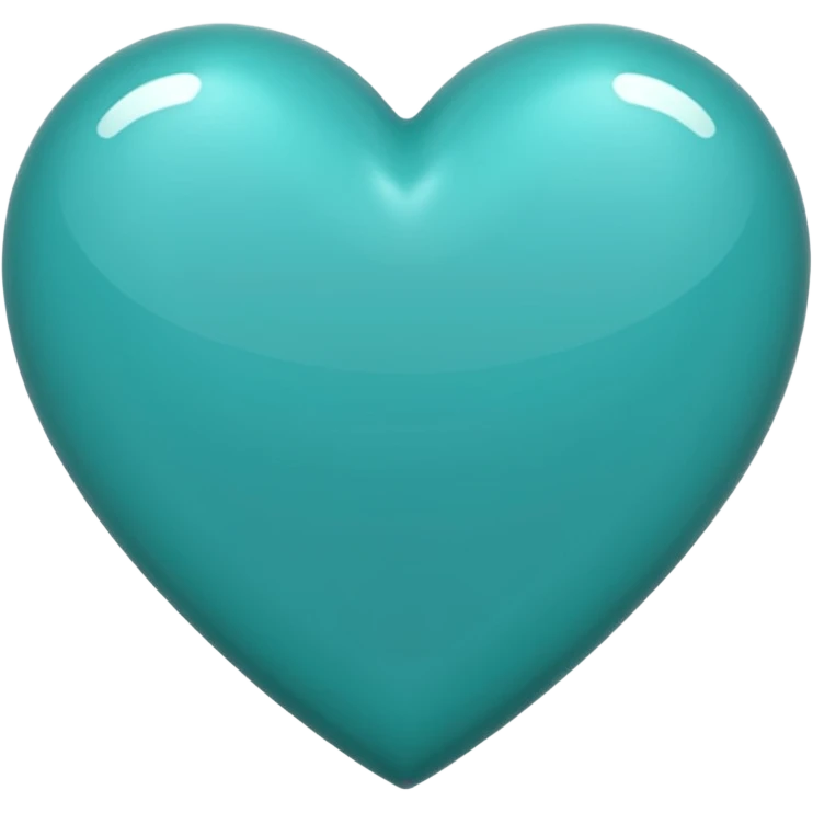 teal heart emoji