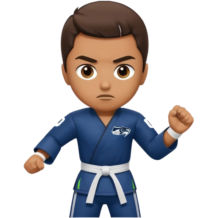 Seattle Seahawks Karate emoji