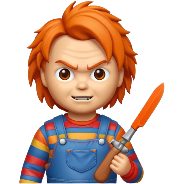 Un emojin de chuky emoji