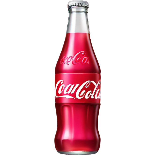 Coca cola pink emoji