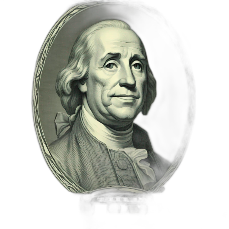 a giant dollar emoji