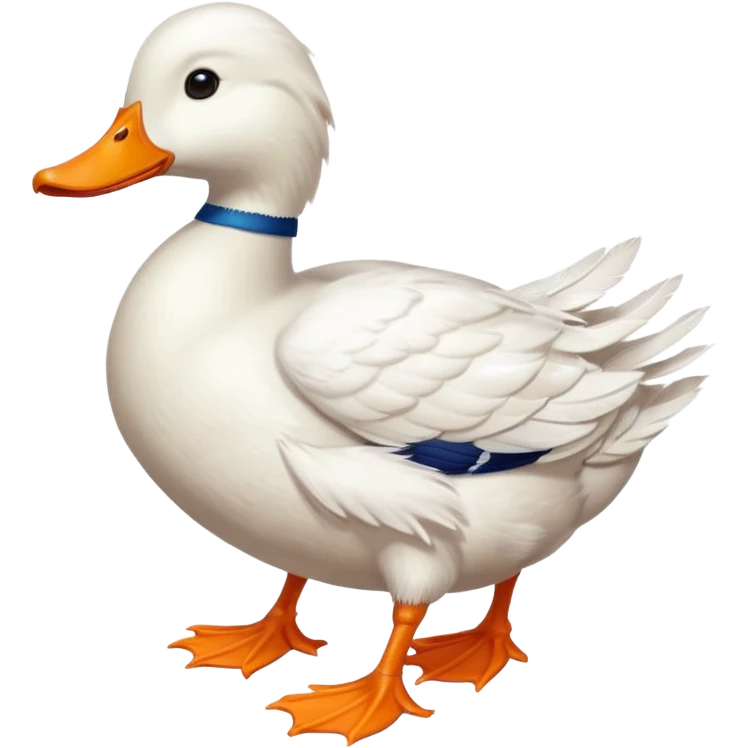 
Duck walking emoji