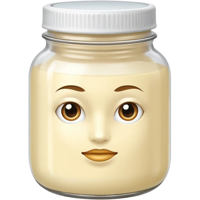 hair mask in a jar emoji
