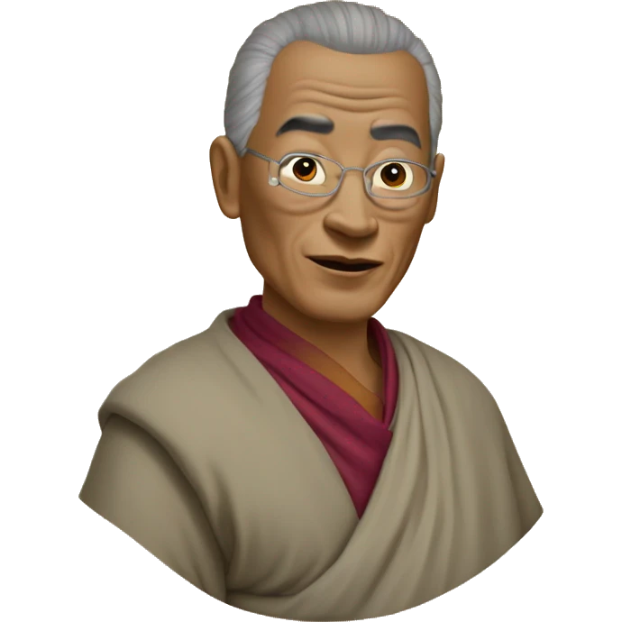 Dalaï-lama momonk emoji