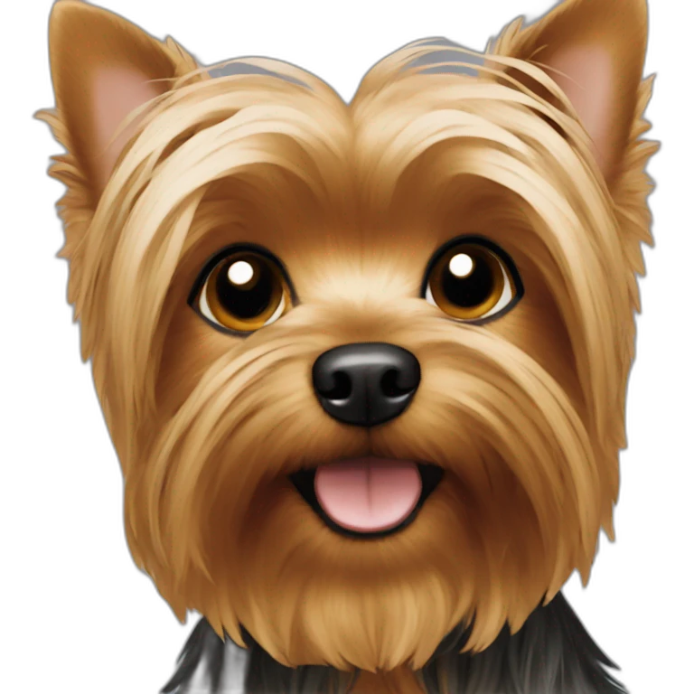 yorkie dog emoji