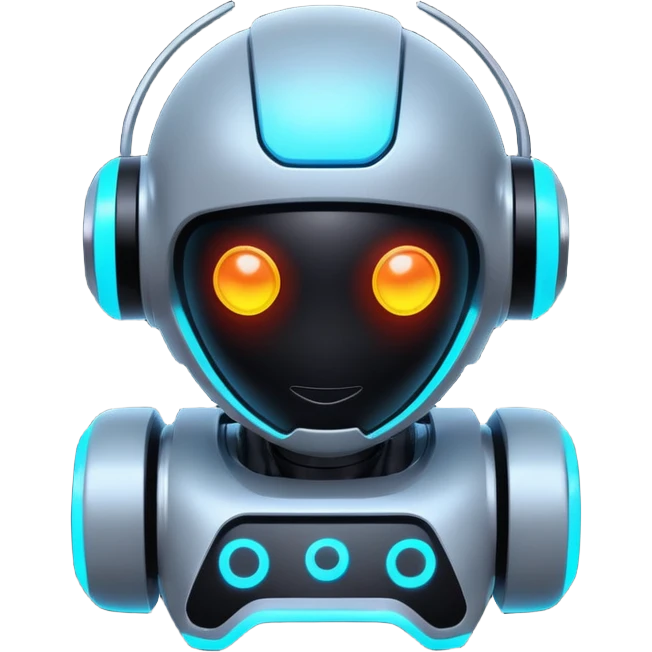 Make a Gaming logo and then put some Robotic background design with it then put my name SAYUTI at the front emoji