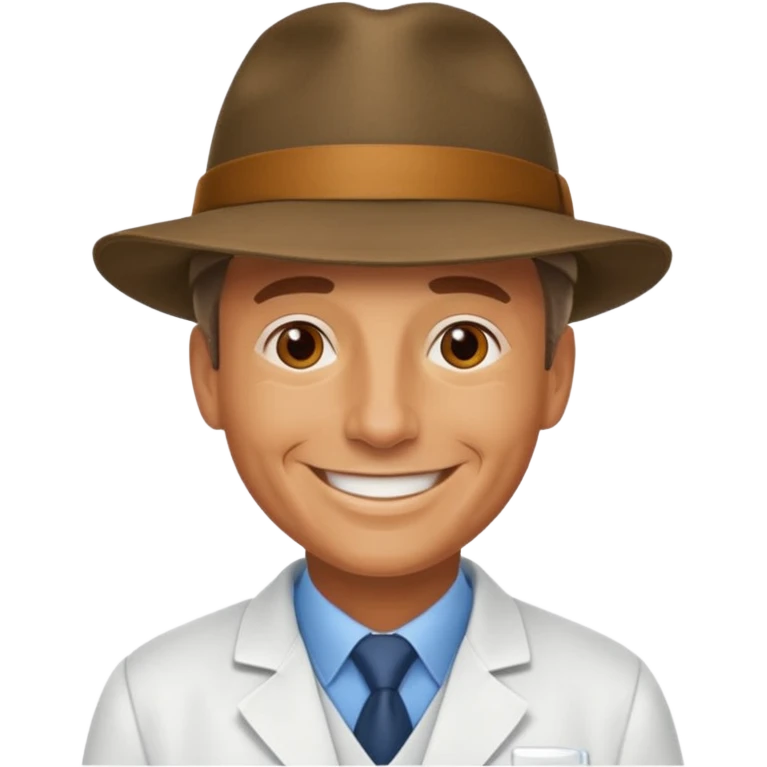 Dr. Alan Grant from the Jurassic Park movie emoji