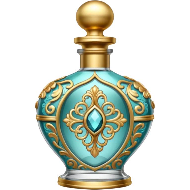 bottle of perfume exquisite large takes all the space emoji