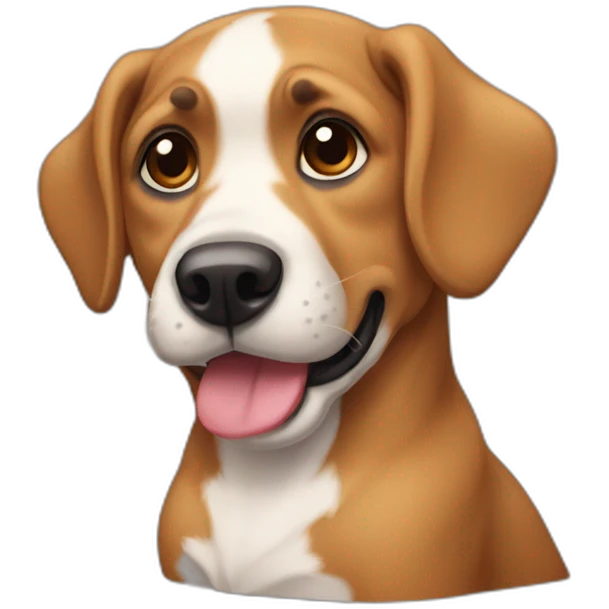 Cachorro de babador emoji