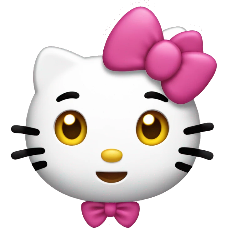Hello kitty emoji