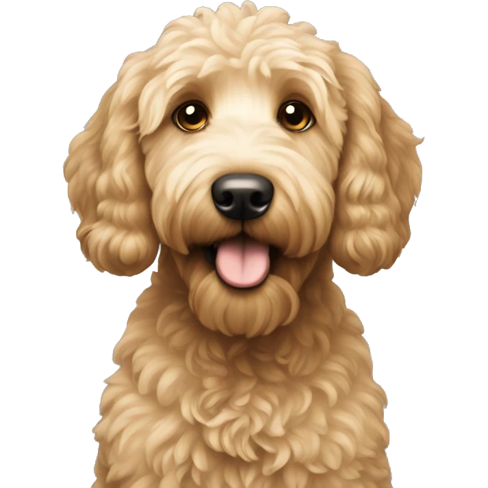 Goldendoodle  emoji