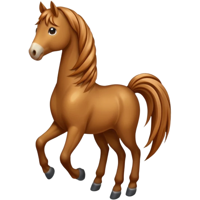 Horse tail emoji