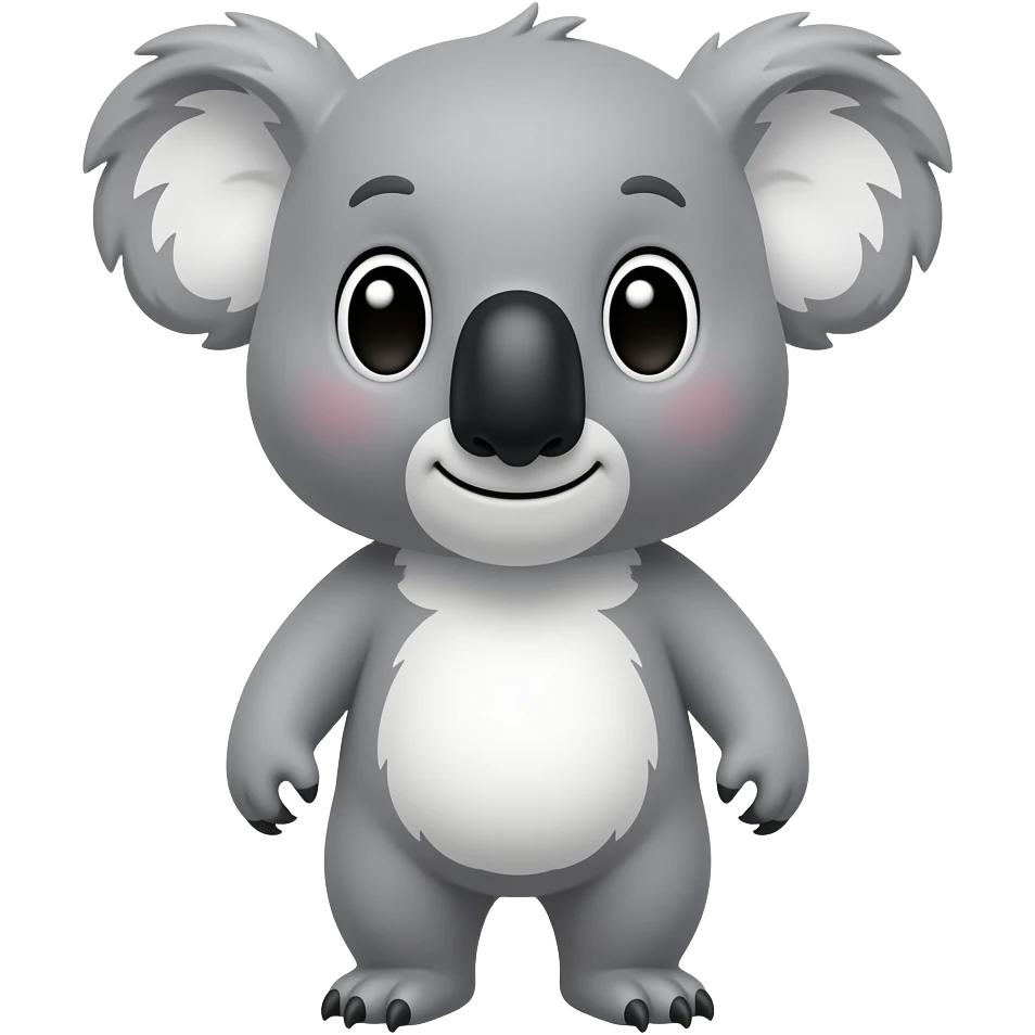 Koala joey animals emoji