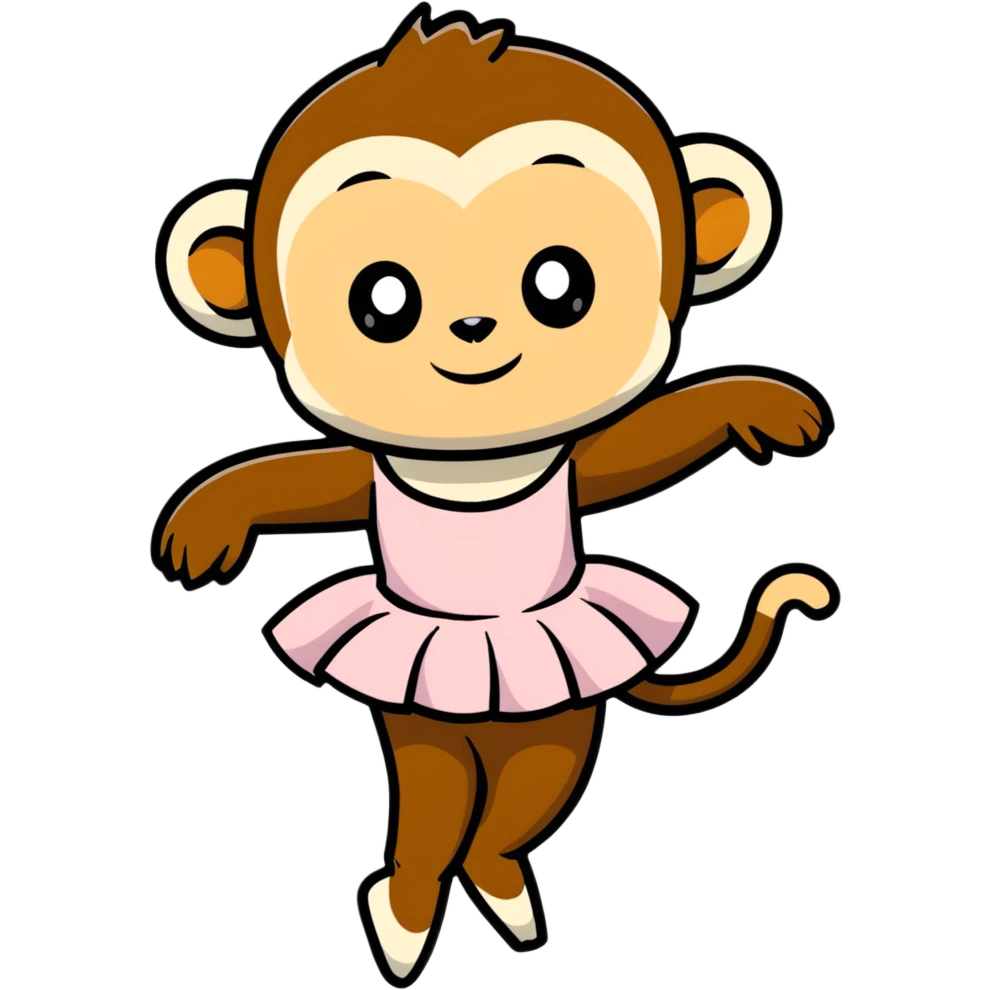 Ballerina capuchina  emoji