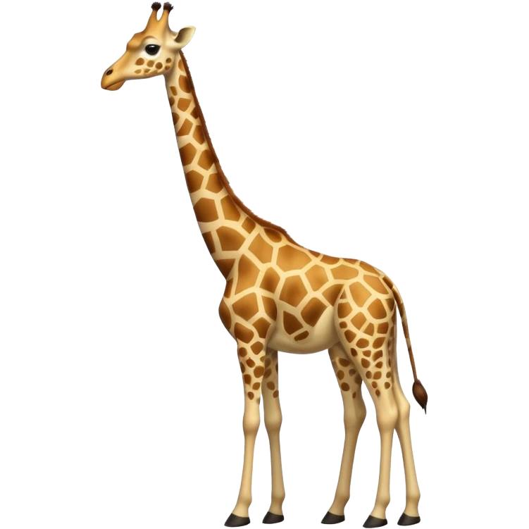 High resolution giraffe  emoji
