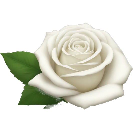 White rose emoji