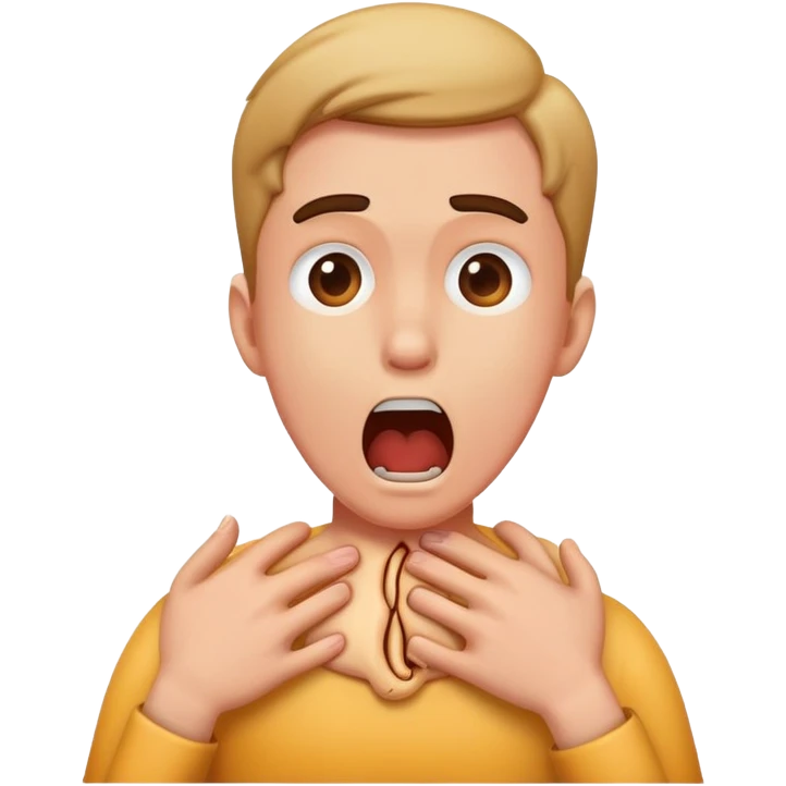 Choking emoji