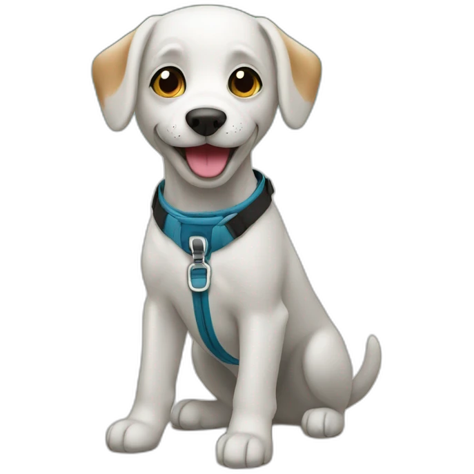 Dog-travel emoji