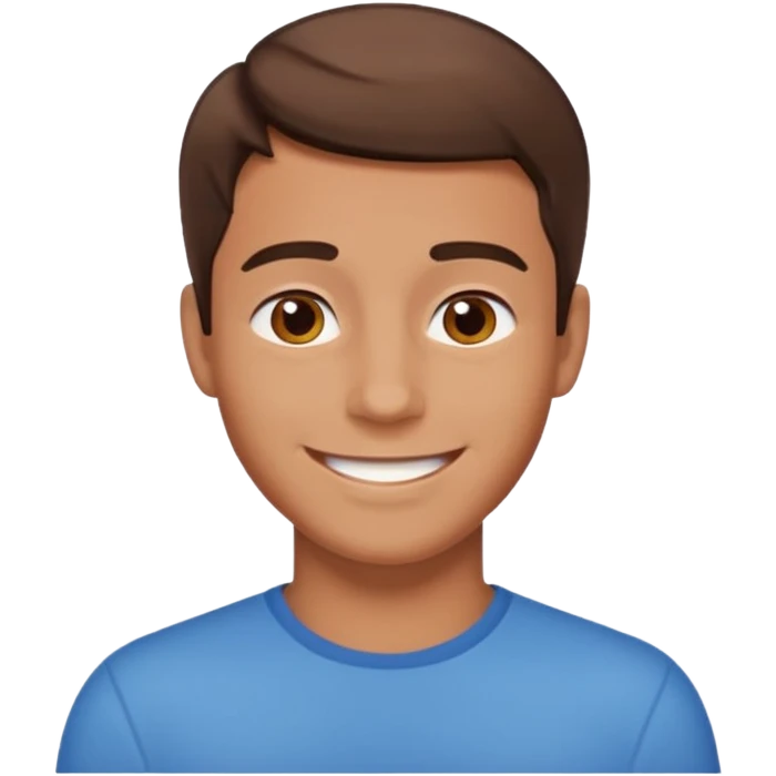 sneak smile man emoji